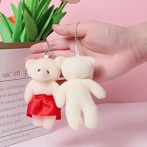 Vente en gros personnalisée <span class=keywords><strong>ourson</strong></span> porte-clés <span class=keywords><strong>mini</strong></span> ours porte-clés mignon jouet peluche porte-clés peluche porte-clés peluche personnalisée - Product Image 2