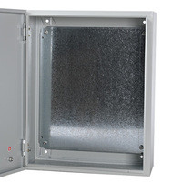 Caja de Distribución Eléctrica para Exteriores, Montada en Superficie, con Recubrimiento en Polvo, Impermeable IP54, de Acero, Fabricada por OEM