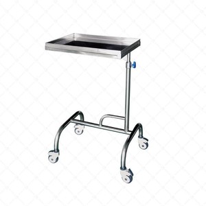 Chariot médical Xinyuchen tout en acier inoxydable à un seul tiroir 550x400x930mm, mobilier hospitalier durable - Product Image 2