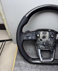 <span class=keywords><strong>Volante</strong></span> de Fibra de Carbono Personalizado Compatible con <span class=keywords><strong>Audi</strong></span> <span class=keywords><strong>A4</strong></span> B9 A5 B9 2017-2026, <span class=keywords><strong>Volante</strong></span> <span class=keywords><strong>S</strong></span> <span class=keywords><strong>Line</strong></span> - Product Image 2