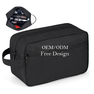 Custom <strong>Travel</strong> Toiletry <strong>Bag</strong> Women Men Lightweight Makeup <strong>Bag</strong> Hanging Dopp Kit with Shaving Compartment <strong>Cosmetic</strong> Organizer - Product Image 1