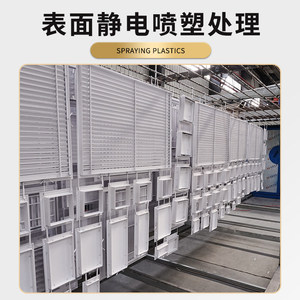 <span class=keywords><strong>Griglie</strong></span> <span class=keywords><strong>di</strong></span> Ventilazione Personalizzate in Lega <span class=keywords><strong>di</strong></span> Alluminio, Design Traspirante Antipioggia per Pareti Esterne, Griglia <span class=keywords><strong>di</strong></span> Ritorno Aria Integrata Facile da Installare - Product Image 2