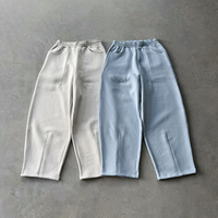 Survêtements de sport personnalisés OEM unisexes, ensembles de jogging amples et oversize, sweats à capuche et pantalons de jogging vierges unisexes