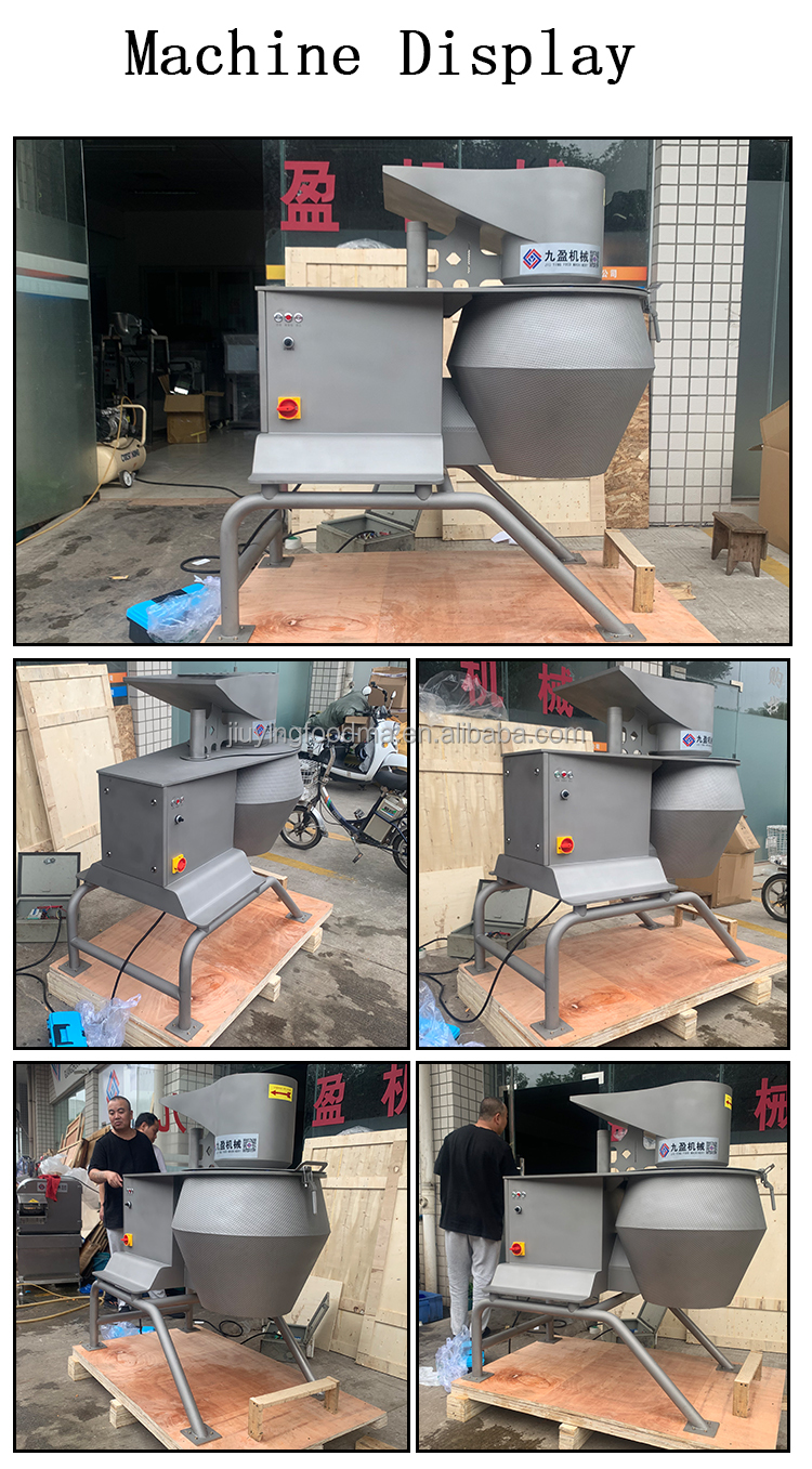 Industrial centrifugal papaya slicing shredding machine