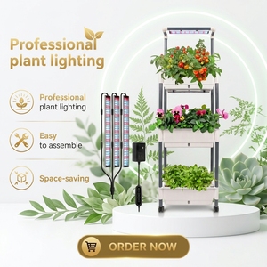 Kit de culture intérieure intelligent professionnel avec contrôle par application - Système hydroponique géré par Wi-Fi, Agriculture urbaine esthétique - Product Image 1