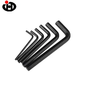 High Quality Carbon Steel L Shaped Metric Size Flat Head Hex Key Allen Wench