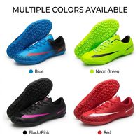 Chaussures de football professionnelles FG à crampons longs – Haute adhérence pour l'été, unisexes, pour entraînements et matchs sur gazon naturel