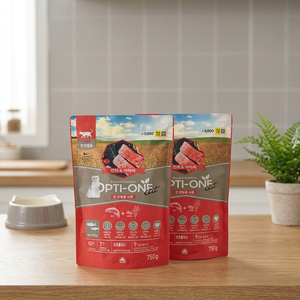 Sajo OptiOne 9 gratis gatto 750g salmone semi di lino cibo secco per gatti - Product Image 3