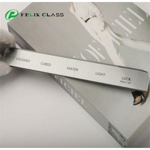 Lentille en verre trempé sérigraphiée pour écran d'appareil électroménager - Product Image 1