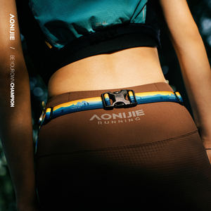 <span class=keywords><strong>AONIJIE</strong></span>-Cinturón Reflectante para Correr, Cinturón Elástico con Cordón, Estilo de Maratón, Número de Carrera Todoterreno, E4436 - Product Image 5