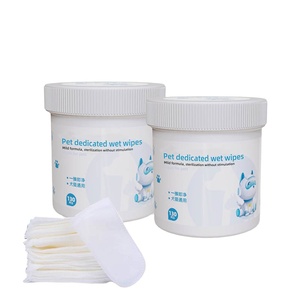 Non-Toxic All-Natural Pet Grooming finger wipe Plant Essence Cat And Dog Clean wipes