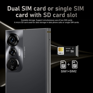 สมาร์ทโฟนปลดล็อค 6.8 นิ้ว รองรับ 2 ซิม 5G รุ่น Ultra <span class=keywords><strong>Pro</strong></span> <span class=keywords><strong>C23</strong></span> หน้าจอ HD ชาร์จเร็ว 65W หน่วยความจำ 8GB+256GB เวอร์ชันสากล ภาษาอังกฤษ - Product Image 5