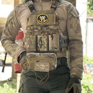 Bolsa Táctica Administrativa con Mini Gancho para Colgar, Bolsa de Herramientas con Velcro, Bolsa Adicional Abdominal para Protección - Product Image 5