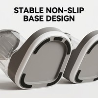 Ensemble distributeur d'eau et de nourriture pour animaux de compagnie 3,8 L, gamelle à remplissage automatique par gravité, réservoir visible pour chats et chiens