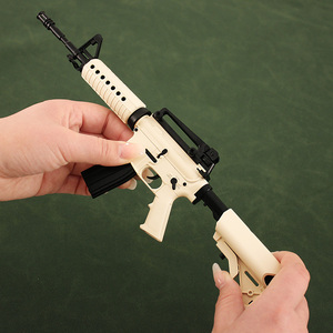 Kim loại Súng mô hình Pistol đồ chơi quân sự thu nhỏ hợp kim 1:3 Bullet có thể tháo rời ar18 Hot Bán - Product Image 6