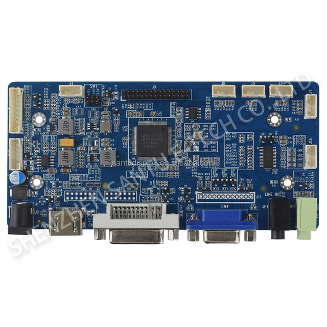 M97FAD04-V1.0 Is a Advanced LCD Controller Board HDMI DVI VGA Inputs 12V 24V AD Boards for LCD Panel Resolutions up to 1920x1200