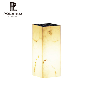 Lampadaire <span class=keywords><strong>LED</strong></span> d'extérieur en métal, imitation marbre, style nordique, pour villa, cour, aménagement paysager, décoratif, étanche, pour pelouse - Product Image 1