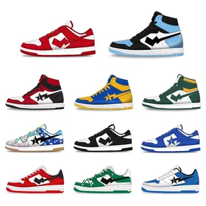 2024 chaussures SB sinh vật thấp tùy chỉnh Giày bóng rổ thể thao giản dị Sneakers Retro aj1 bóng rổ phong cách giày cho nam giới