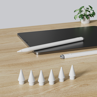 Stylet intelligent officiel d'origine avec design plat pour le nouvel iPad Pro 5e génération, Air 6, Mini 7, stylet tactile pour écran tactile