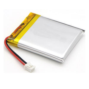 Batería personalizada lipo 502535, 502533, 400mah, <span class=keywords><strong>3</strong></span>,7 v, 380mah, batería de polímero de litio - Product Image 3