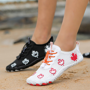 Chaussures d'eau avec empeigne en mesh, semelle en caoutchouc antidérapante, unisexes, plage, été, sport de plein air, fitness, yoga, trekking - Product Image 3
