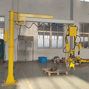 Grue à flèche JIB avec rotation à 360 degrés, poste <span class=keywords><strong>de</strong></span> travail, grue à flèche manuelle compacte pour entrepôt - Product Image 3