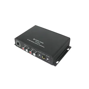 Eco Ip Pa Systeem 2X30W Ip Sip Netwerk Audio Ip Muur Gemonteerde Terminal Voor Eindversterker Pa Openbaar Systeem