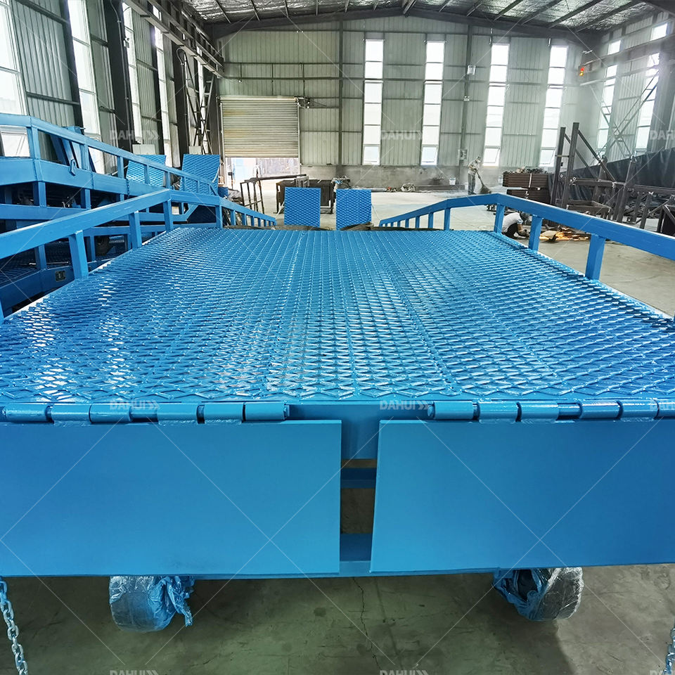 1.8m Height-adjustable Hydraulic Mobile Loading Ramp Variable ...