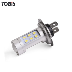 Yobis bombilla de coche <span class=keywords><strong>H7</strong></span> con LED de niebla de reemplazo 2835 21SMD Chipsets coche luces de circulación diurna - Product Image 2