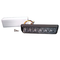 Vente en gros de feux de détresse à LED pour voiture Wigwag, montage en surface, bleu, 6 LED, lumière stroboscopique