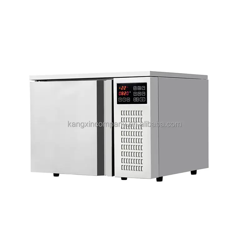 Commercial Ice Cream Chicken Fish Gelato Freezing Tunnel Blast Freezer Free Shipping To Door 3 Trays Hard