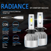 Accessoires pour phares de voiture LED S2, ampoule, 12V, H1, H3, H13, H11, 9004, 9007, HB3, HB4, 8000LM, COB, H7, H4, nouveau produit