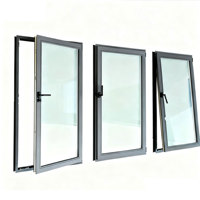 Ventanas Selladas de Vidrio Templado con Perfiles de Aluminio Insonorizadas Modernas y Profesionales con Componentes Fijos