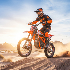 Motocicleta Todoterreno Cemoto 72v 36ah con Frenos de Disco Hidráulicos Delanteros y Traseros, Neumáticos Anchos para Montaña, para Adultos, Modelo Cem-aeb44 72v E a - Product Image 1