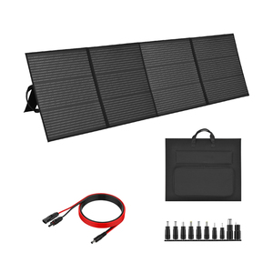 Panneau solaire pliable 200W en PET, haute efficacité 23%, cellules monocristallines 182mm pour applications d'alimentation en camping - Product Image 1