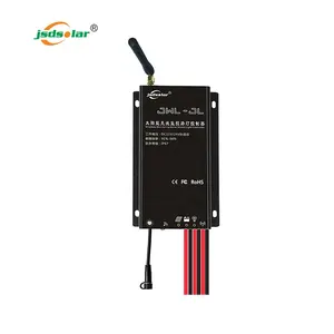 Jinsdon-controlador de luz de calle solar, controlador de carga solar mppt, control remoto inalámbrico, impermeable, 10a, 15a, 12v, 24v