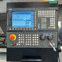 Tour CNC à lit incliné 4 axes TCK70 haute performance, machine de tournage et de fraisage de haute précision avec axe Y, certifiée CE, garantie 1 an