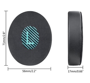 Coussinets d'oreille en gel rafraîchissant de remplacement pour écouteurs <span class=keywords><strong>Bose</strong></span> OE2 OE2i <span class=keywords><strong>SoundTrue</strong></span> avec mousse à isolation phonique haute densité - Product Image 3