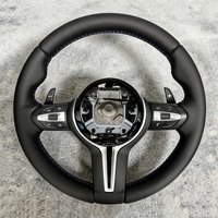 Volant en cuir pour BMW Série 3 Série 5 pour M3 M4 M5 M6 F30 F10 F15 F36 F01 F20 F22 F25 F31 F32 E70 E71 E90 X6
