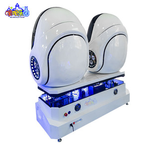 Indoor Home Amusement Immersive 2-Seat Dynamic 9D VR <strong>Egg</strong> <strong>Chair</strong> 360 Motion Simulator Game Machine - Product Image 3