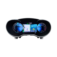 Tulis HUD Kompatibel Virtual Cockpit untuk Mercedes Benz V Class W447 2016-2019 Speedometer LCD Lengkap Instrumen Dashboard