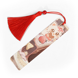 Wholesale Cartoon Bookmark DIY Tassel Bookmark Custom Sublimation Paper Promotional Bookmarks for Book