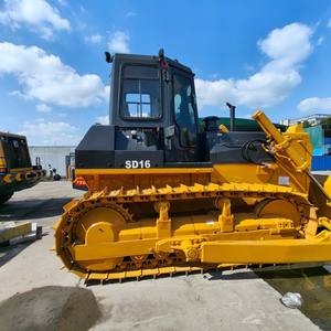 Bulldozer Shantui SD16, chenille d'origine, bulldozer lourd entièrement fonctionnel, équipement de construction fiable, moteur, pompe - Product Image 2