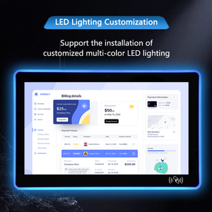 Hội nghị Anti-Glare màn hình cảm ứng LCD IP65 đèn LED gắn màn hình cảm ứng màn hình xung quanh phòng họp hiển thị <span class=keywords><strong>Android</strong></span> - Product Image 4