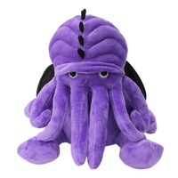 Nouvelle Peluche Monstre Pieuvre Cosmique Mythos Cthulhu, Mignonne, Style Anime, Super Douce en Coton PP, Poupée en Peluche Ours, 14+ 31-50cm, Porte-clés ODM
