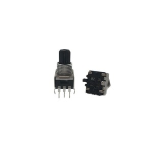 Potenciómetro roscado RV09 M8x0.75, actuador de perilla giratoria de 1 grupo, 1 vuelta, especificación 09 - Product Image 1