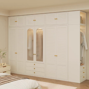 Meubles de chambre à coucher de haute qualité, vente directe du fabricant chinois, armoire de rangement pour vêtements au design moderne - Product Image 2