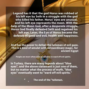 Collana con Ciondolo Occhio Turco Vintage <span class=keywords><strong>in</strong></span> Acciaio Inossidabile Placcato Oro Rosa, Charm Occhio Blu, Catena per Maglione, per Anniversario - Product Image 6