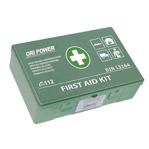 Caja de primeros auxilios para montaje en pared, kit de primeros auxilios, <span class=keywords><strong>ABS</strong></span> verde, Oripower DIN 13157 - Product Image 4