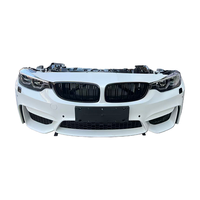 Set Bumper Depan Lengkap Berkualitas Tinggi -M4 F82 2017-2019 dengan Lampu LED dan Grille Bumper